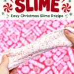 Easy Peppermint Christmas Slime Recipe - 5