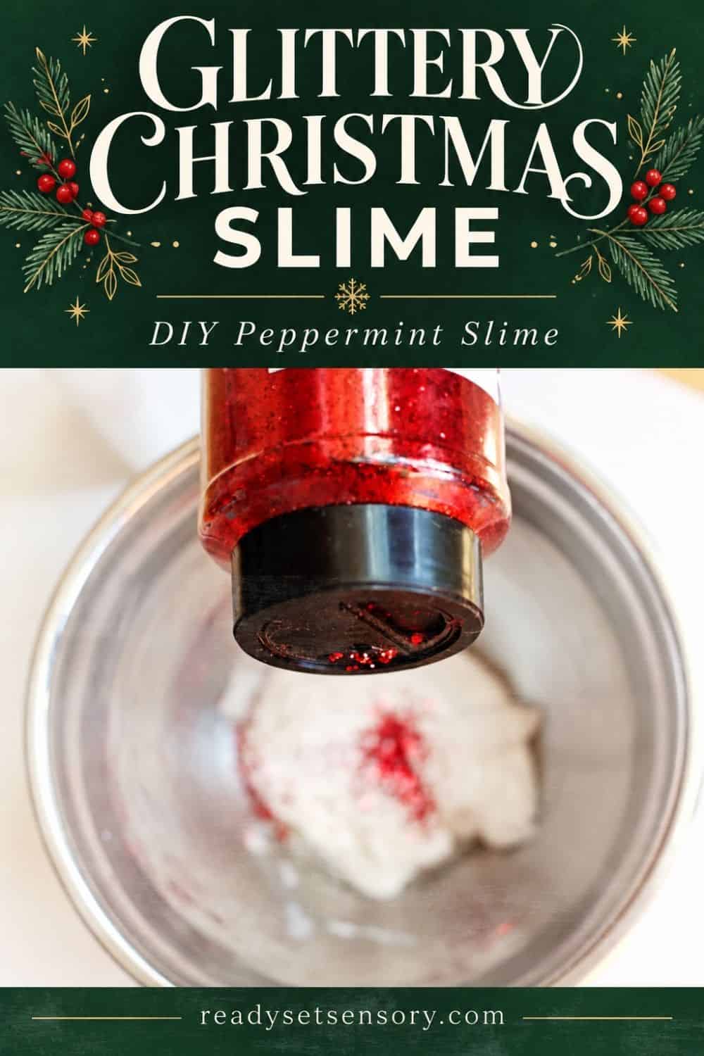 Easy Peppermint Christmas Slime Recipe - Tips and Variations