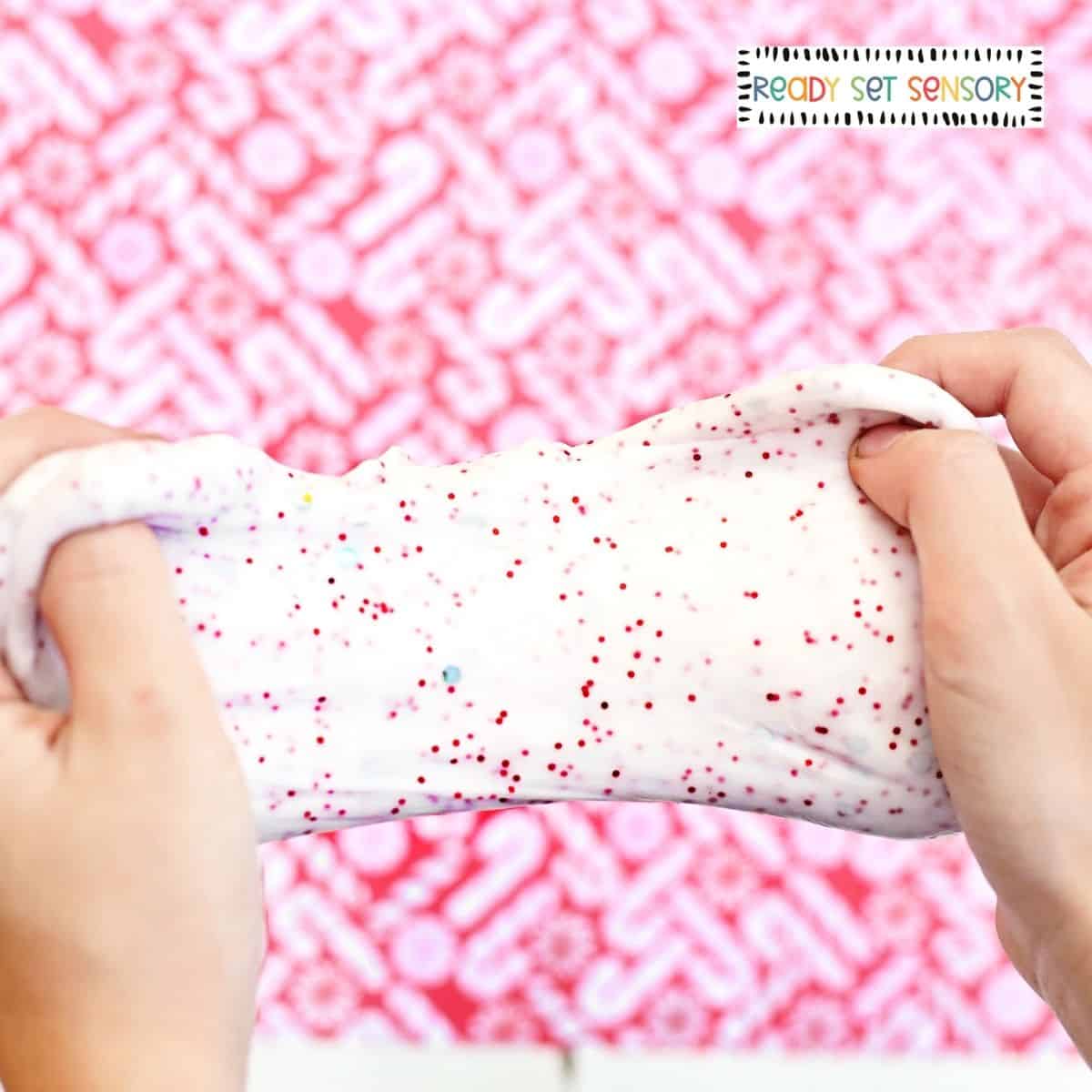 Easy Peppermint Christmas Slime Recipe